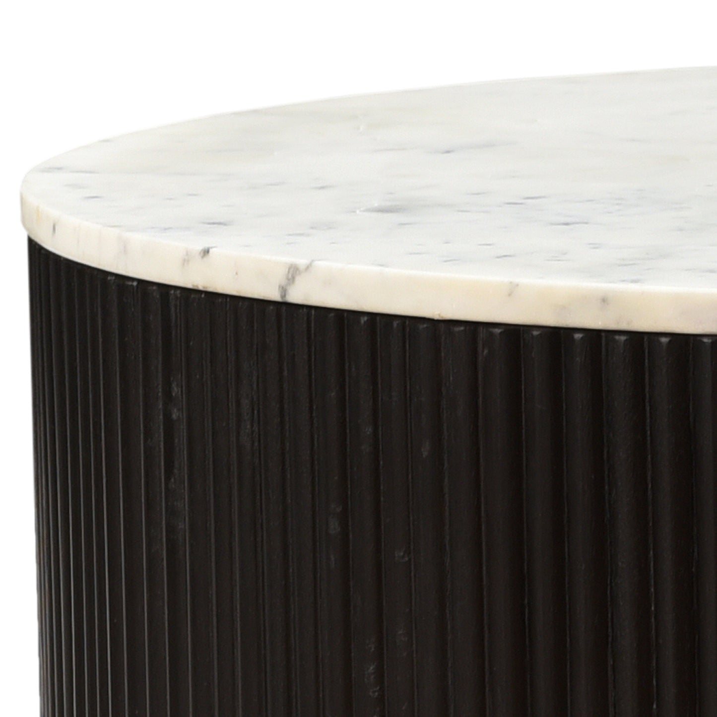 Reyna Round Coffee Table with Hidden Storage
