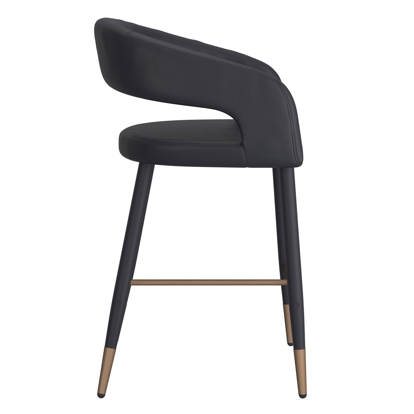 Lafora Upholstered Counter Stool, Kitchen island seating