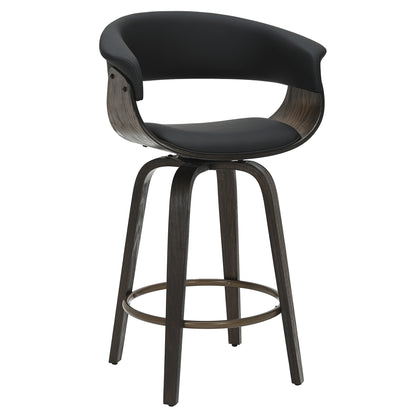 LUXURY Counter Stool with Swivel, Kitchen Island & Bar Height Stool