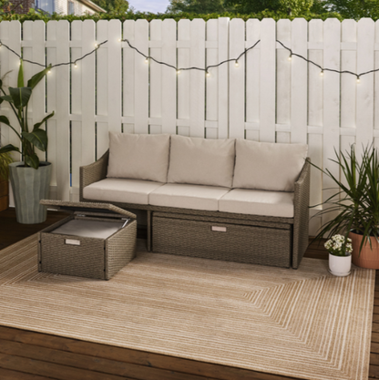Light Outdoor Sofa Patio Style