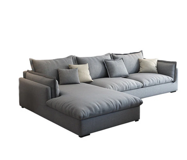 Nordic Comfort Linen Sofa
