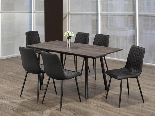 Langdale 7-Piece Extendable Wooden Rectangular Dining Room Set