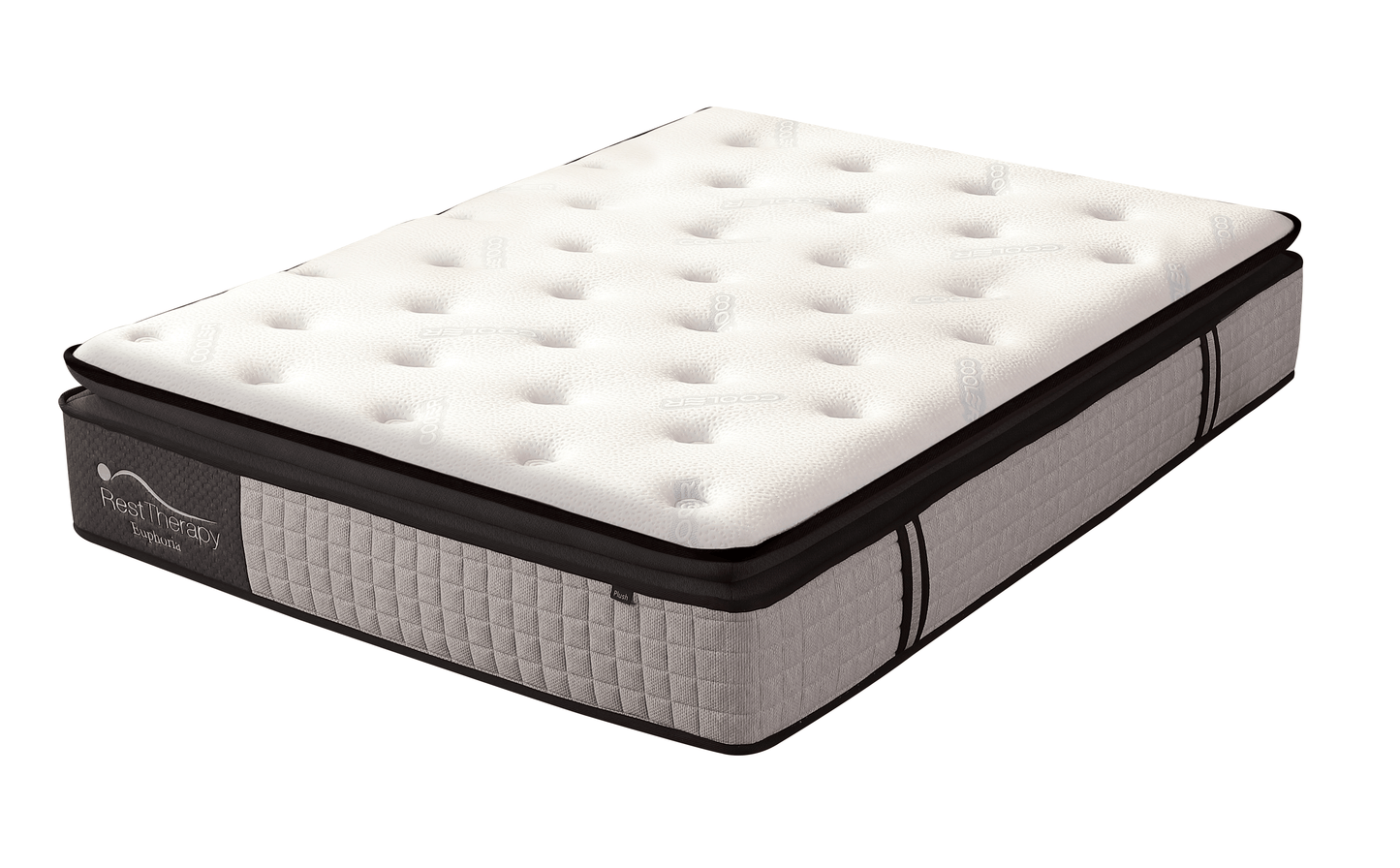 Euphoria 14" Hybrid Pocket Coil Mattress with Cooling Gel Memory Foam